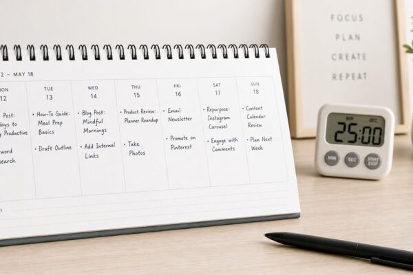 Werken met een contentplanning: zo voorkom je dat marketing alleen gebeurt als het rustig is